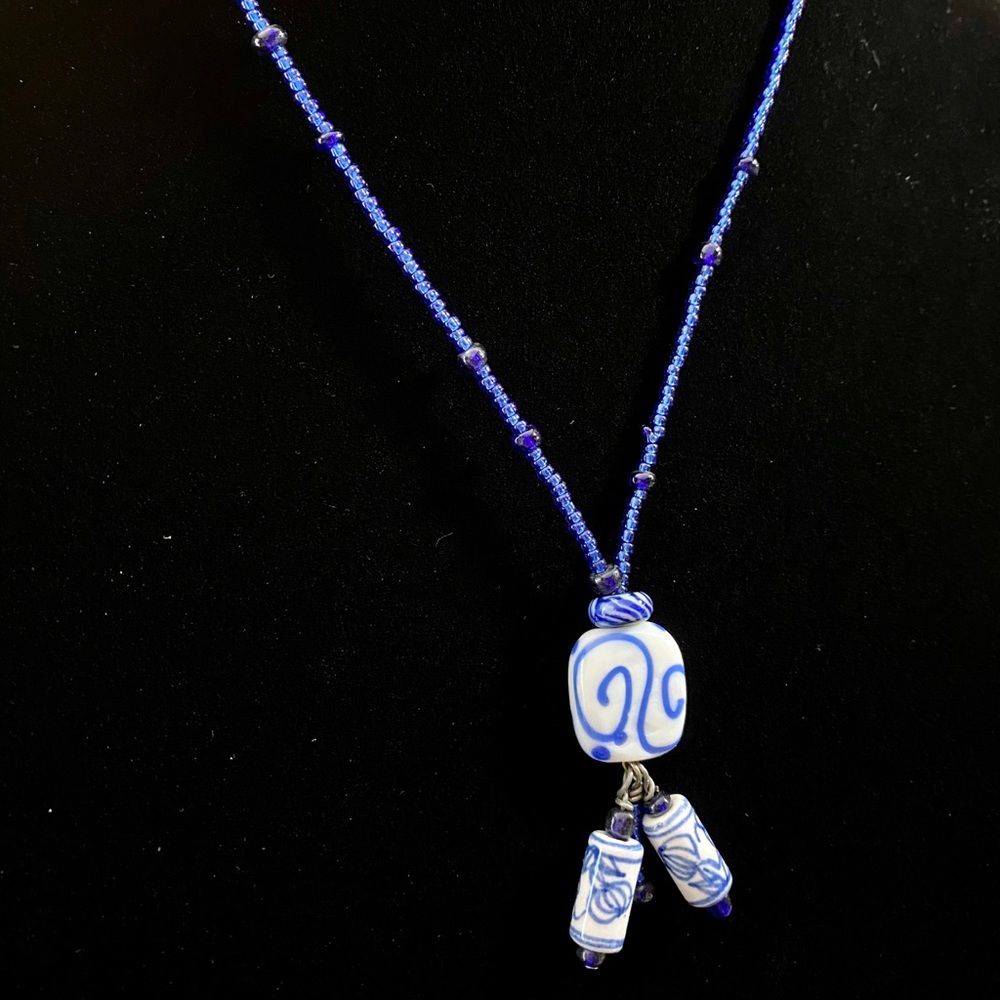 'Blue Mist' - Handmade Necklace